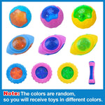 MEWTOGO 4 Pcs Dog Pool Floating Toys - Squeaky Dog Water Toys, Safe Durable TPR Interactive Dogs Toys for Aggressive Chewers Large Fetching Playing