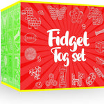 Fidget Toys, 160 Pack Party Favors for Kids 8-12 4-8, Sensory Toys Bulk Autism Autistic, Treasure Box Toys for Classroom, Stocking Stuffers, Goodie Bag Stuffers, Christmas Birthday Gifts Prizes