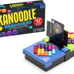 Educational Insights Kanoodle Head-to-Head - 3D Brain Teaser Puzzles for Kids, Spatial Puzzle Games for Adults, Teens and Kids, Problem Solving Toys and Logic Puzzles, Two Player Games