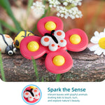 LiKee Strong Suction Cup Fidget Toys: Captivating Motion and Multi-Sensory Stimulation for Babies and Toddlers