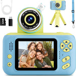 Makolle Kids Camera - Durable HD Digital Video Camcorder with Tripod for Ages 3-12