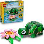 Lego Creator 3 in 1 turtle building toy for kids ages 7+ with animal figures