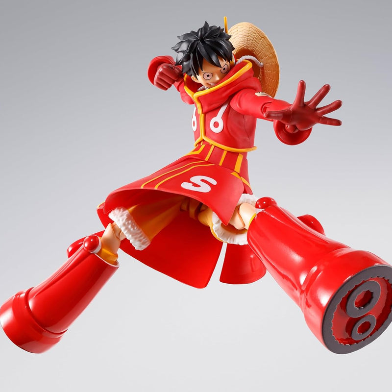 TAMASHII NATIONS - One Piece - Monkey D. Luffy -Future Island Egghead- S.H.Figuarts Action Figure