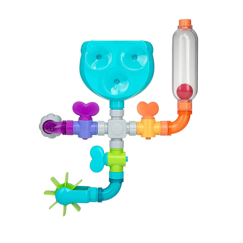 ToyTonix Wacky Water Pipes Interactive Bath Toy for Toddlers 18 Months Plus with Learning Experience