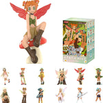 POP MART Peach Riot Punk Fairy Series Figures, Peach Riot Blind Box Figures, Random Design Action Figures Collectible Toys Home Decorations, Holiday Birthday Gifts for Girls and Boys, Single Box