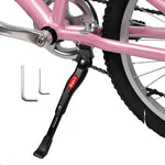 Cyfie 16-20 inch aluminum alloy bike kickstand for kids and adult bikes with adjustable center mount