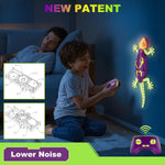 Glow in the Dark RC Wall Climbing Gecko Robot, Remote Control, Ages 5-8, Kids Birthday Gifts