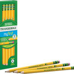 Ticonderoga My First Wood-Cased Pencils, Pre-Sharpened, 2 HB, Yellow, 12 Count