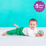 Bright Starts Oball Classic Ball - BPA-Free Infant Toy in Vibrant Colors, 4-Inch