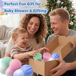 Sizobi Baby Bath Toys, Pool Water Toys Toddler Bath Toys for Kids Ages 1-3 | 1 Year Old Boy Girl Sensory Squeezing Water Bathtub Toys, Baby 6-12-18 Months Bathtub Outdoor Water Table Toy,Birthday Gifts