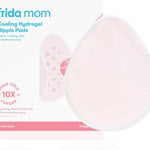 Frida Mom Nursing Pads, Cooling Hydrogel Nipple Pads for Hydration and Soothing Sore Nipples, Breastfeeding Essentials, 8ct