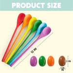 joyin easter egg and spoon race game set for 12 players carnival outdoor yard game