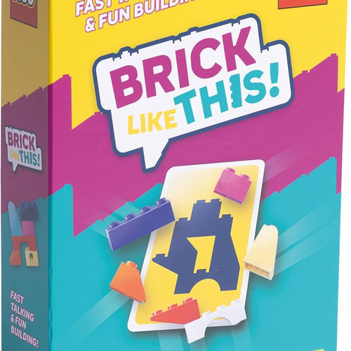 Asmodee Brick Like This! The Official Lego Party Game - A Fast, Fun Building Game for Families, Kids, Teens & Adults, Ages 7+, 2-8 Players, 15 Minute Playtime