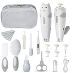 Lictin Baby Healthcare and Grooming Kit, 26 in 1 Electric Nail Trimmer Set | Safe Rechargeable Baby Nail File with Auto Light, Newborn Baby Safety Care Set for Newborn Infant Toddlers Boys Girls