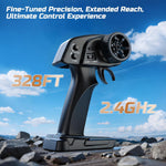 DEERC 9309E 40KPH 4WD Electric Off-Road RC Monster Truck for Adults and Kids with 2.4Ghz Remote