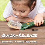 Carson BugView 5X Magnifying Glass Quick-Release Bug Catcher for Indoor and Outdoor Use, Perfect for Kids and Adults