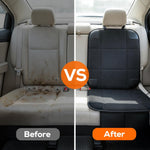 VLM Car Seat Protector for Child Baby Car Seat,600D Waterproof Car Seat Cover with Thick Padding, Non-Slip Backing and Mesh Pockets