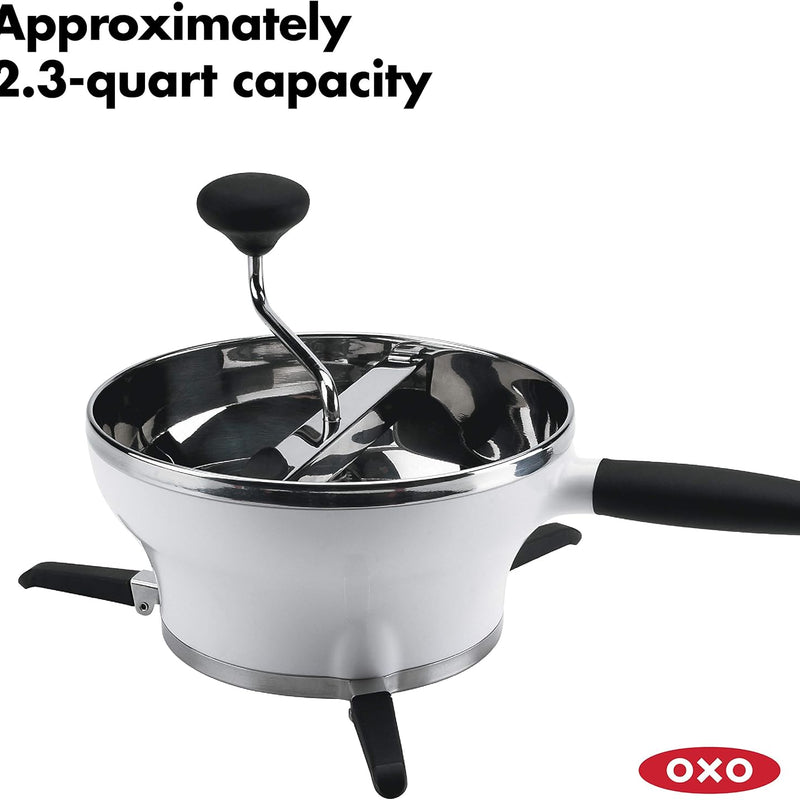 OXO Good Grips Stainless Steel Food Mill For Purees,Silver