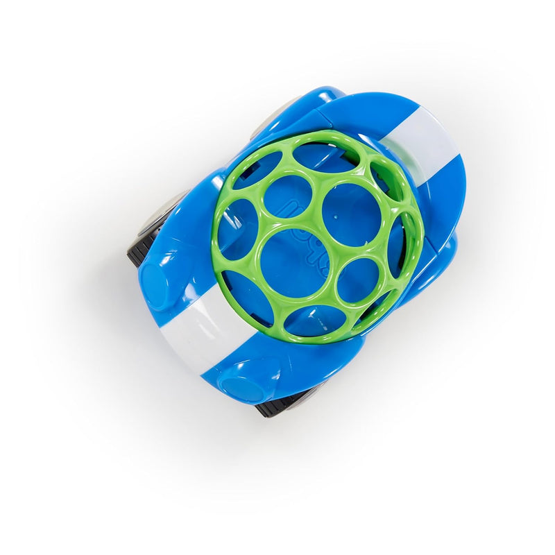 Bright Starts Oball Easy Grasp Rattle & Roll Sports Car Toy for Babies, 3 Months and up
