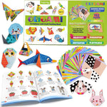 hapray Origami Kit for Kids 5-12, 152 Origami Paper Kit with Origami Book | DIY Art and Craft Projects with 72 Patterns, Video Tutorial & book, Beginners Origami Kit for Kids 5-8 8-12, Gifts Boy Girl