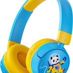 Kids Headphones Bluetooth for Girls, Toddler Headphones Wireless for School | 85/95dB Volume Limited, 50H Playtime, Bluetooth 6.0, Built in Mic, Fast Charging for Tablet, iPad, Cellphone