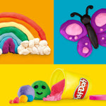 play-doh 24-pack case of colors, non-toxic, 3 oz cans for back to school classroom supplies and preschool toys
