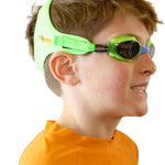 Frogglez Anti-Fog Swimming Goggles for Kids under 10 (Ages 3-10) Recommended by Parents Premium Pain-Free Strap