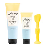 Tubby Todd Sweet Cheeks Diaper Paste, Diaper Rash Cream | 14% Zinc Oxide, Hypoallergenic, For Soothing and Protecting Sensitive Skin, 7.9 oz, 2 Pack, Fragrance Free