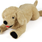 LotFancy Dog Stuffed Animals Plush, 21" Soft Cuddly Golden Retriever Plush Toys, Large Stuffed Dog, Puppy Dog Stuffed Animals, Easter Birthday Gift for Kids Girls Boys