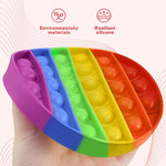 Random 4 Pcs Fidget Toys,Pop Fidget Sensory Toys Set,Stress Relief Gifts for Kids & Adults,Pop Bulk & Party Favors Toddler Toys for Easter Gifts,Party Supplies,Classroom Prizes