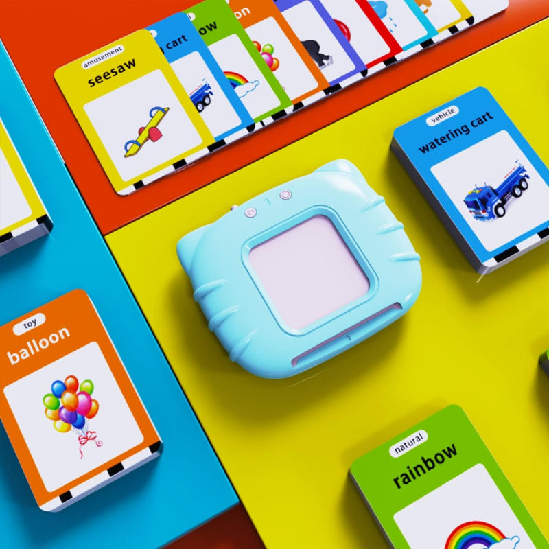 Lapare Audible Learning Toy for Toddlers with 520 Sight Words Flash Cards and Music