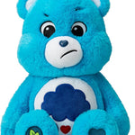 Care Bears 14” Grumpy Bear - Blue Plushie for Ages 4+ – Perfect Stuffed Animal Holiday, Birthday Gift, Super Soft and Cuddly – Good For Girls and Boys, Employees, Collectors