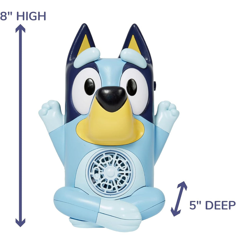 BLUEY No Spill Musical Bubble Machine: Mess-Free Fun for Toddlers and Kids
