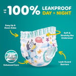 Pampers Training Pants - Easy Ups Boys & Girls Bluey - Size 4T-5T, 104 Count, Children's Potty Underwear (Packaging May Vary)