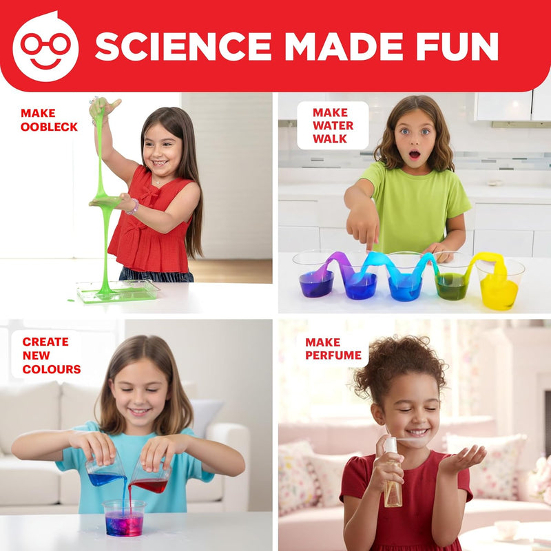 Doctor Jupiter Girls' Science Kit for Kids Ages 4-8, STEM Toy with 50+ Experiments, Learning and Educational Projects