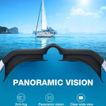 ZIONOR G1 MINI Polarized Kids Swim Goggles for Boys Girls Ages 6-14 | Glare-Reducing Polarized Lenses with Anti-Fog UV Protection, Leakproof Comfort Fit, Wide View and Easy-Adjust Strap