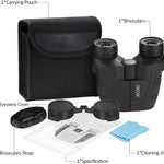 Occer 12x25 Compact Waterproof Binoculars for Adults and Kids
