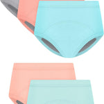 Hanes Toddler Girls' Potty Trainer Brief, Moisture-Wicking Panty, Odor Protection Potty Trainer Underwear, 6-Pack