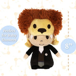 Kids Preferred Harry Potter Quidditch 4 Pc Plush Set - Harry Potter, Draco Malfoy, Cedric Diggory, and Luna Lovegood, Crinkle and Bean Filled Bottom
