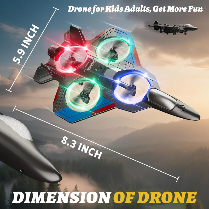 4DRC RC Planes Remote Control Airplanes for Kids and Adults, Easy to Fly with 360° Flip and Altitude Hold