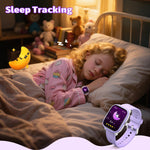 Smart Watch for Kids - No App/Phone Needed, 1.8" IP68 Waterproof, Pedometer, Heart Rate, Sleep Monitor, 12 Puzzle Games