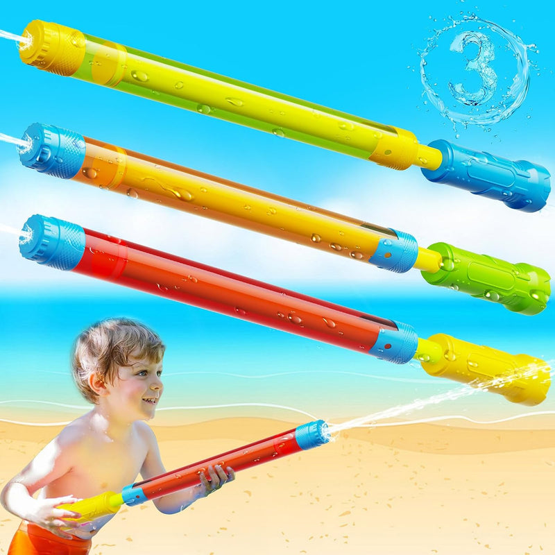 LQYoyz 18 Pack Water Gun, Water Blaster for Kids & Adults | Shoot Up to 40 ft, Bulk Water Squirt Guns, Water Guns for Swimming Pool, Beach Summer Party Games