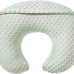 Nursing Pillow and Body Positioner with Premium Slipcover | for Breastfeeding for Baby Boys and Girls, Feeding Pillow with Breathable Comfortable Pillowcase (Green)