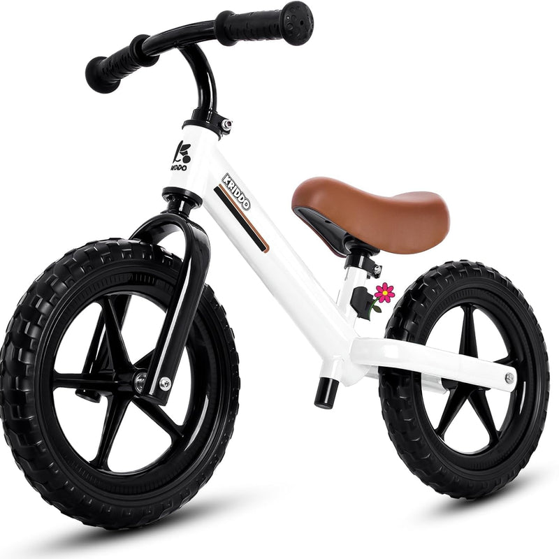 Kriddo Kids Balance Bike with Adjustable Seat and Handlebar, Toddler Bike Gifts Age 2-3, Green