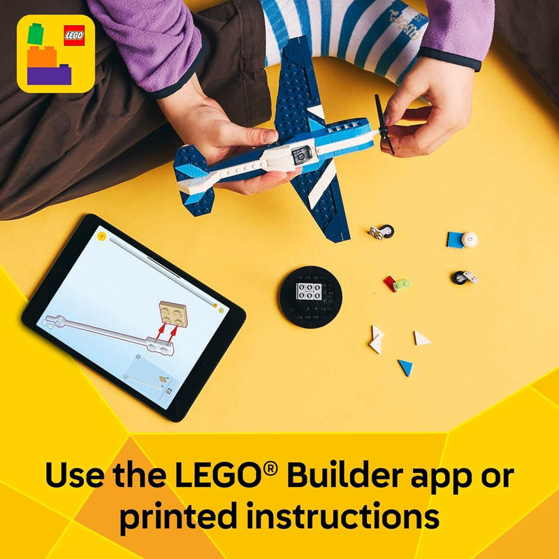 LEGO Creator 3 in 1 Aircraft Building Toy Kit for Kids, Ages 7+, with 3 Building Options