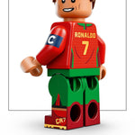 LEGO Editions Cristiano Ronaldo Soccer Highlights building set for 10+ year olds, 490 pieces, collectible soccer gift