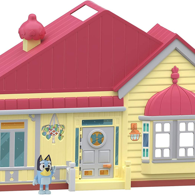 Bluey Toy House Mega Bundle Family Home & BBQ Playhouse Toys, Bingo, Bandit, Chilli, Kids Doll House Playset for Toddlers 3-5, Amazon Exclusive