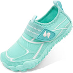 Stelle Kids Water Shoes Wide Toe Box Quick Dry Barefoot | Non-Slip Aqua Shoes,Breathable Mesh Upper for Beach,Swim,Pool and Outdoor Play,Fits Toddler to Big Kids