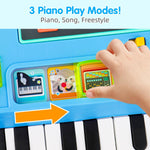 Baby DJ Table Musical Piano Toys for Toddlers Boys Girls with Music & Light | Baby Activity Table Toddler Learning Educational Music Instruments Infant Toy for Boy First Birthday Gifts