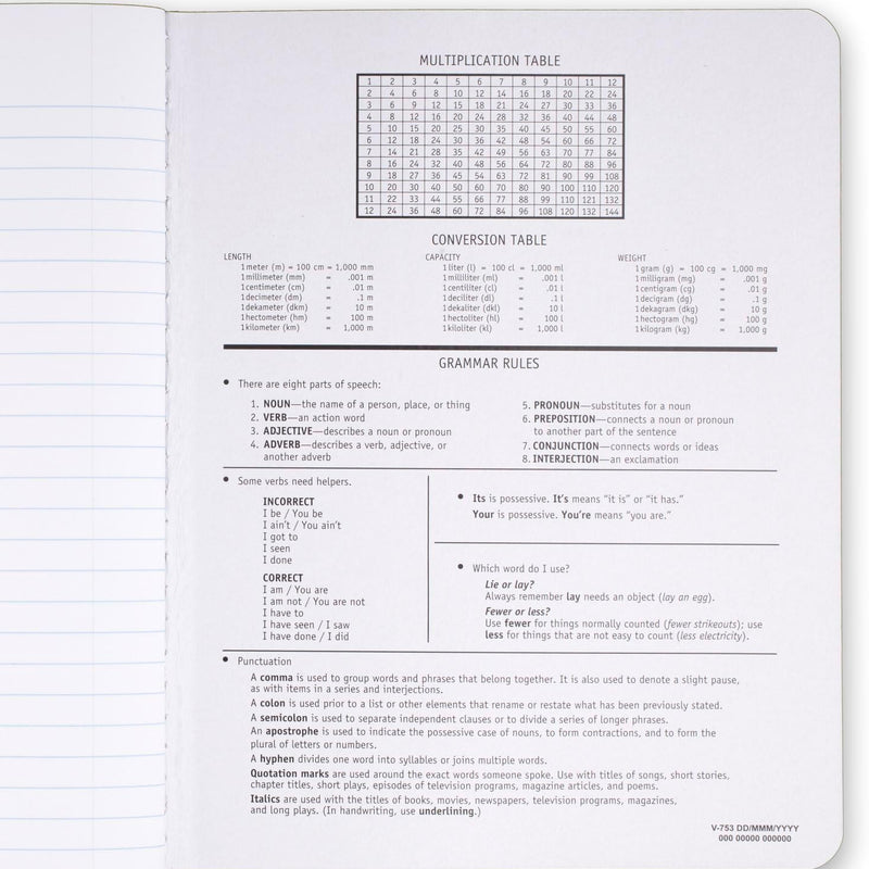 Mead Composition Notebook, College Ruled 7.5" x 9.75" Paper, 100 Sheets, Assorted Colors, 6 Pack (850106-ECM)